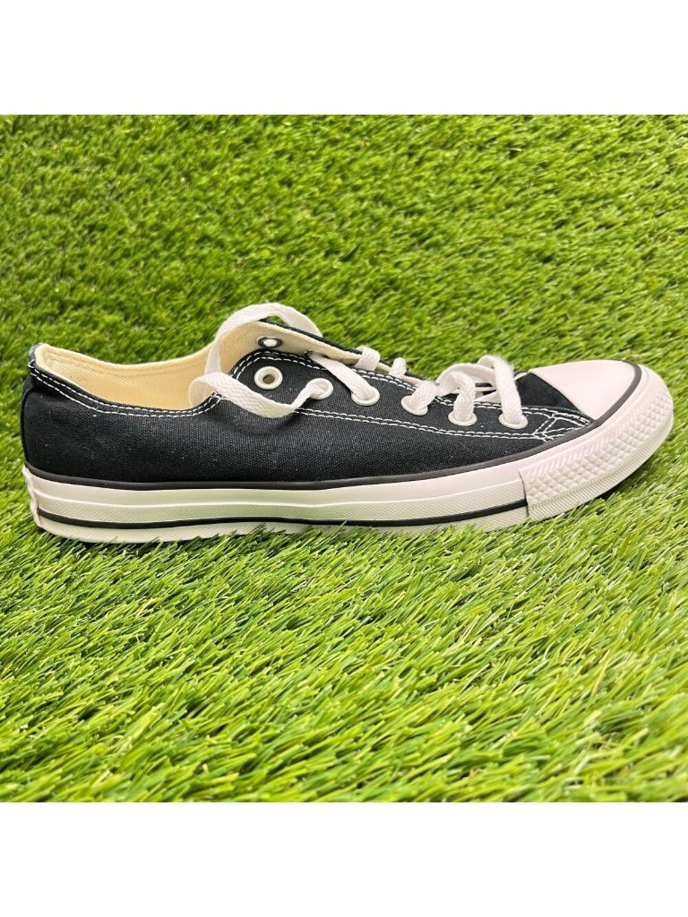 Converse Chuck Taylor All Star Low Womens Size 9 Black Athletic Shoes Sneakers